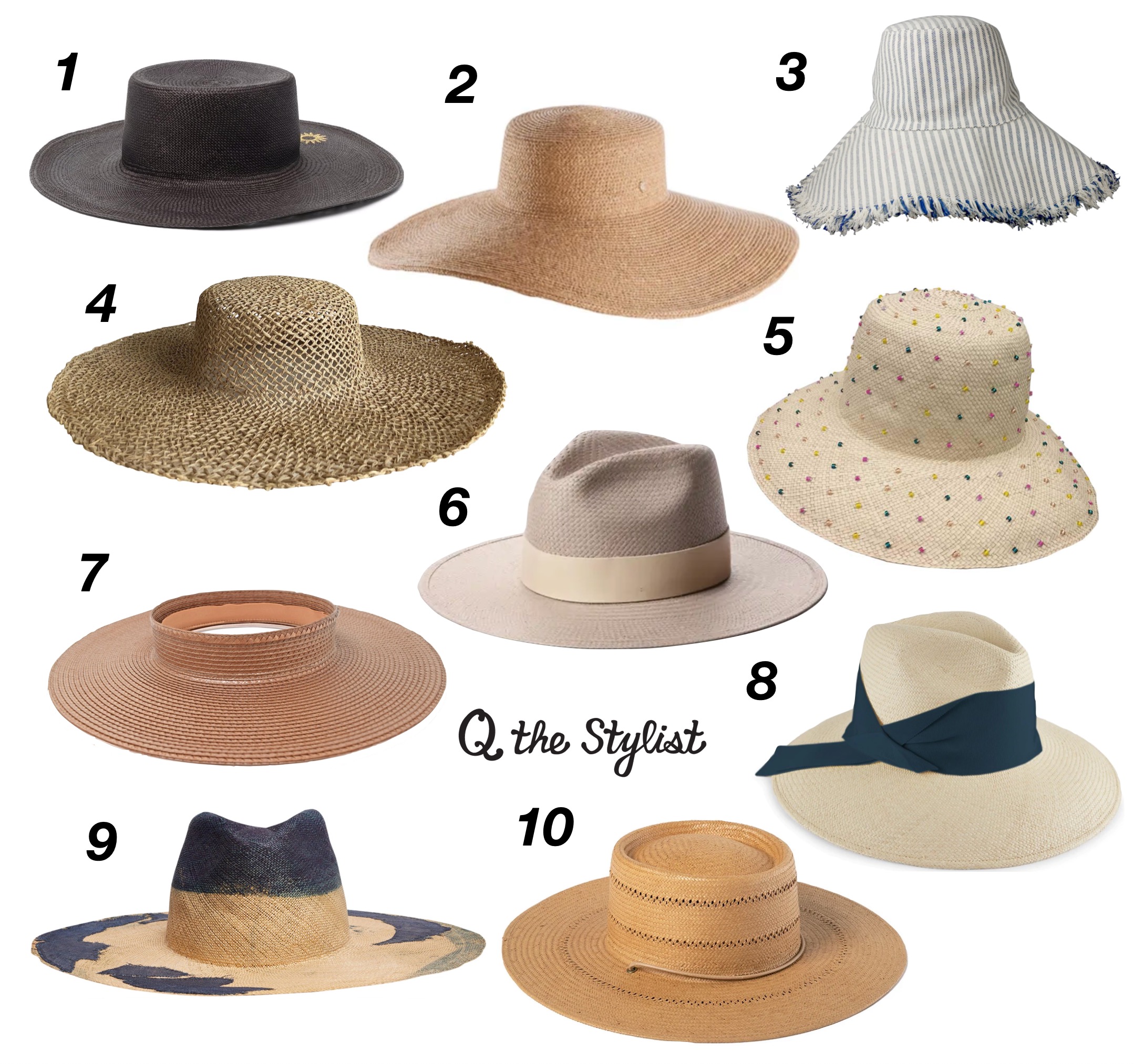 Q the Favorites: Summer 2021 Hats