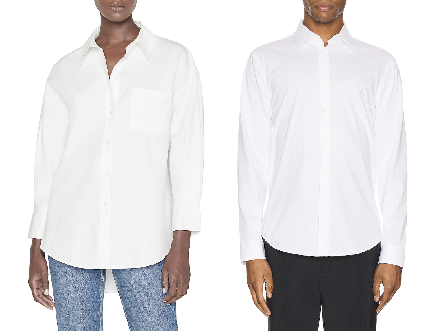 Wardrobe Builder: White Button Up